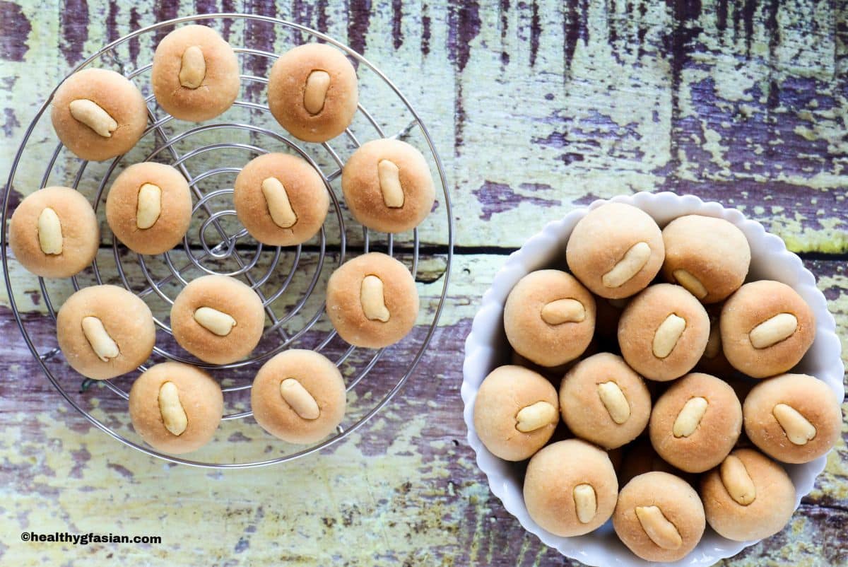 Chinese Peanuts Cookies Gluten Free