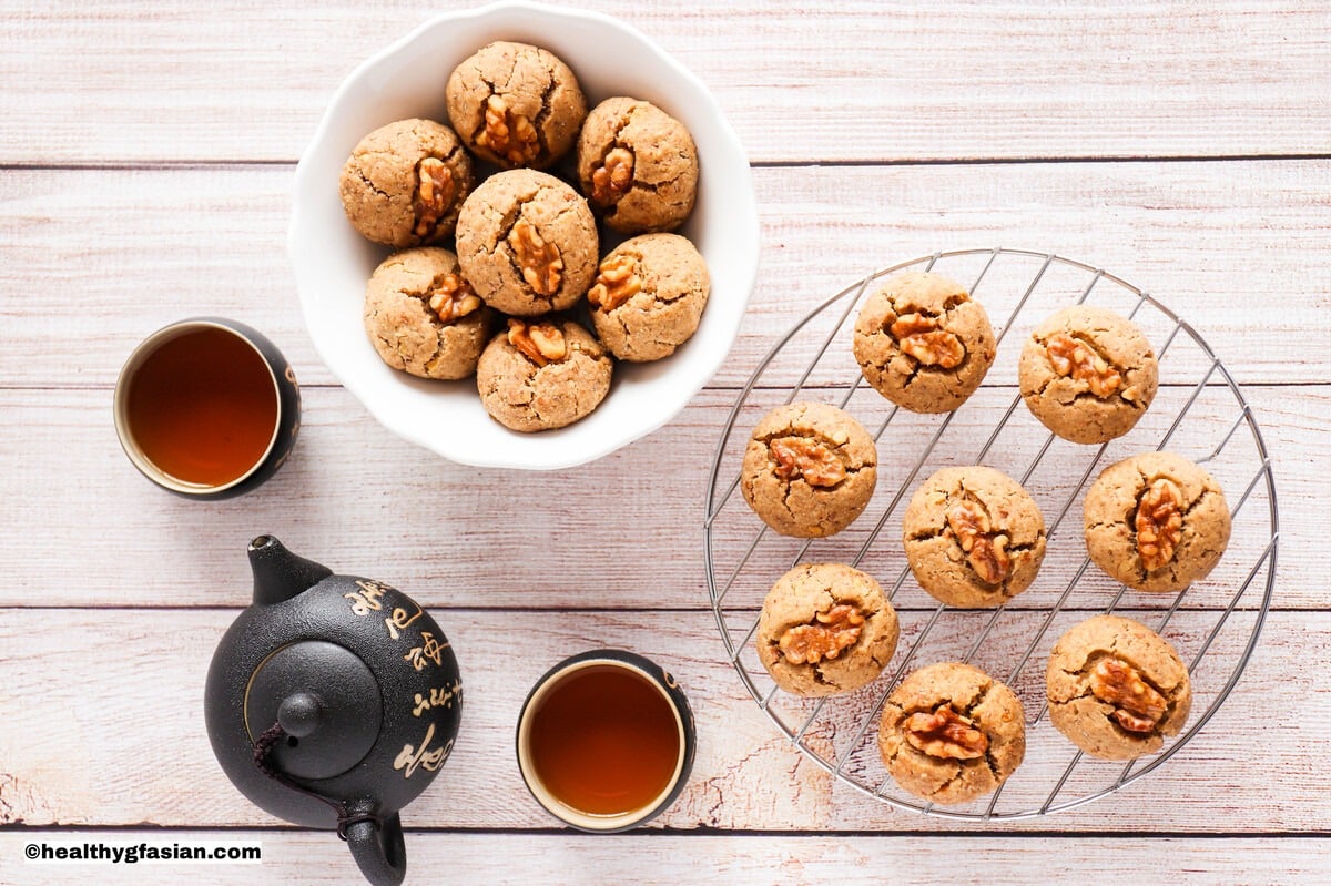 Chinese Walnut Cookies Gluten Free