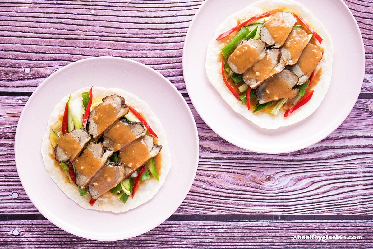 Simple Peking Duck Pancakes Gluten Free