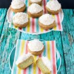 Vegan Pandan Coconut Cupcakes Gluten Free